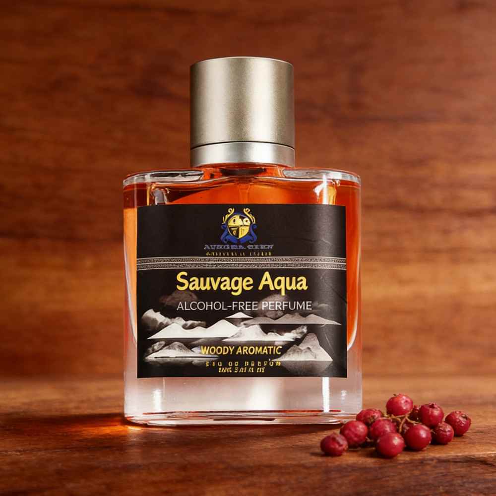 Perfume Aqua Fragrance - ساڤاج أكوا: عطر رجالي حار وخشبي،