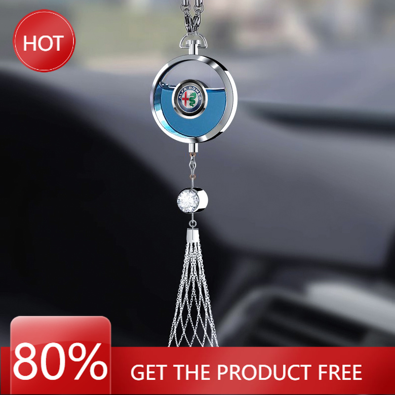 Fragrance Perfume Car - أغطية محور العجلات، تعليقة عطرية لمرآة