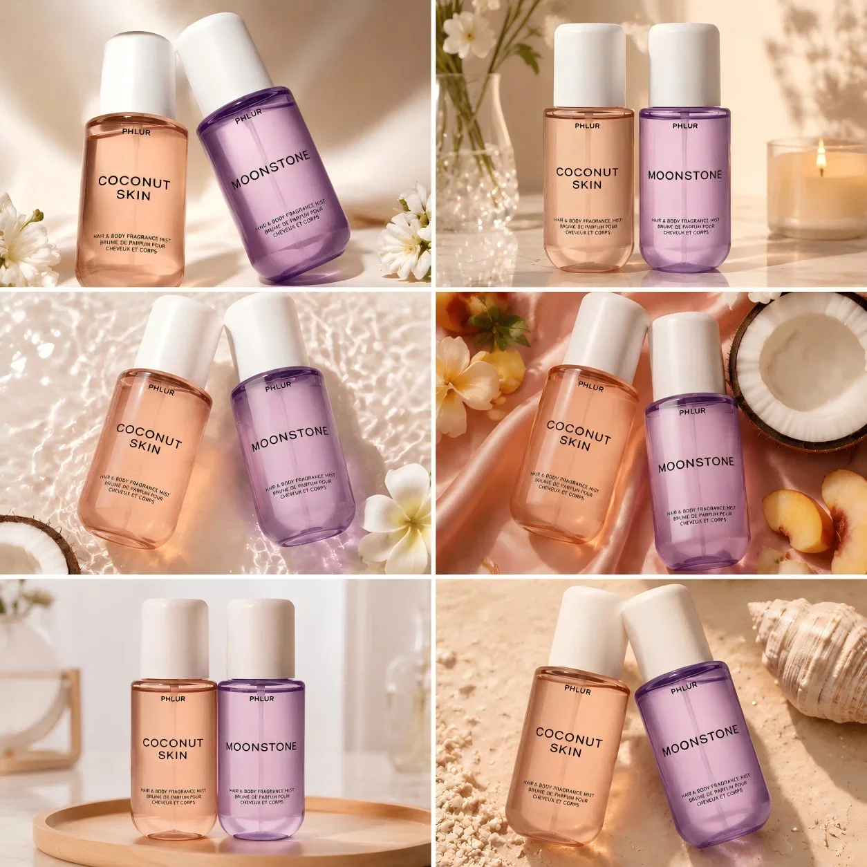Perfume Scent Fragrance - مجموعة عطور الجسم والشعر من PHLUR
