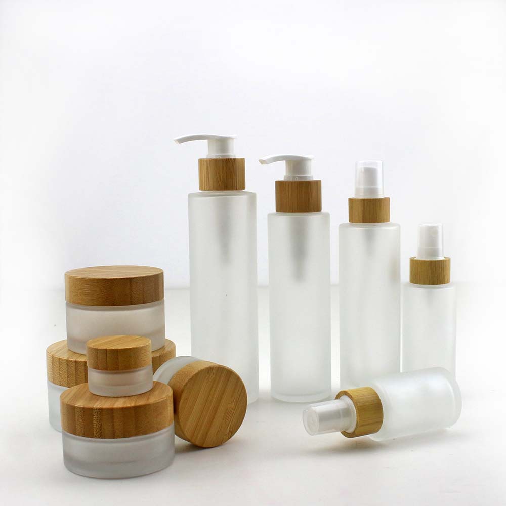 Perfume Imperium Fragrance World - زجاجة عطر من الخيزران الطبيعي زجاج
