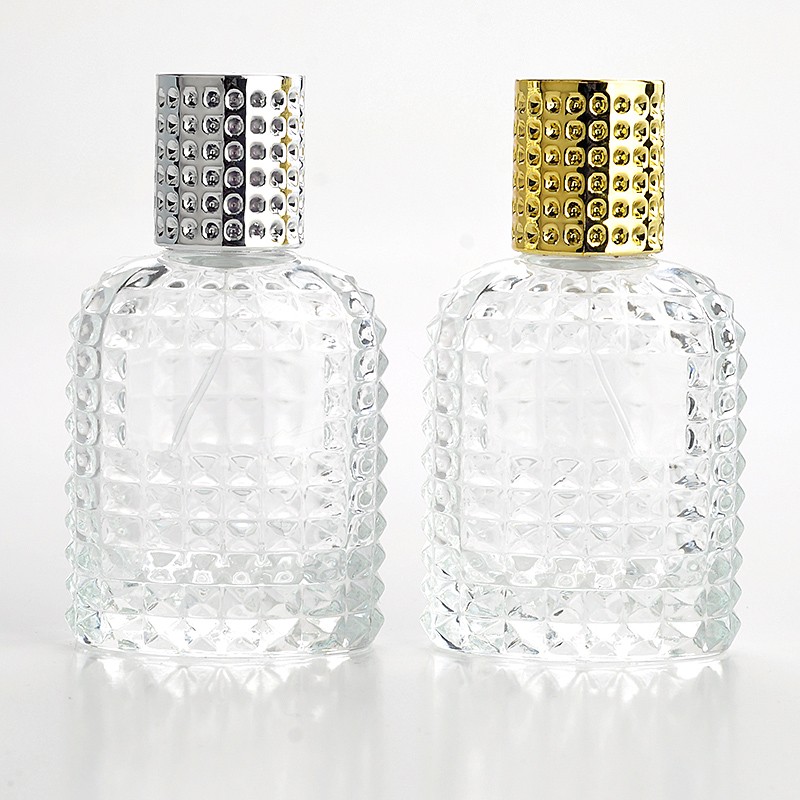 Perfume Imperium Fragrance World - زجاجة عطر زجاجية شفافة ، رذاذ