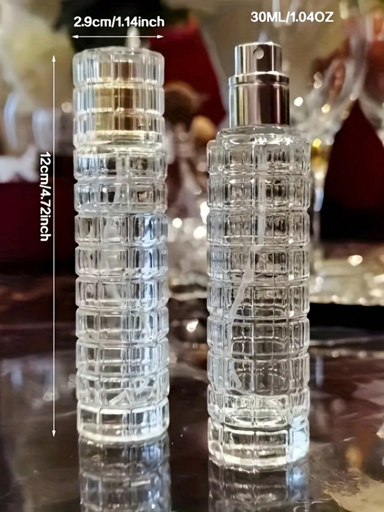2 قطعة زجاجات رذاذ الزجاج رائع - مراجعة Perfume Imperium Fragrance World وسعره