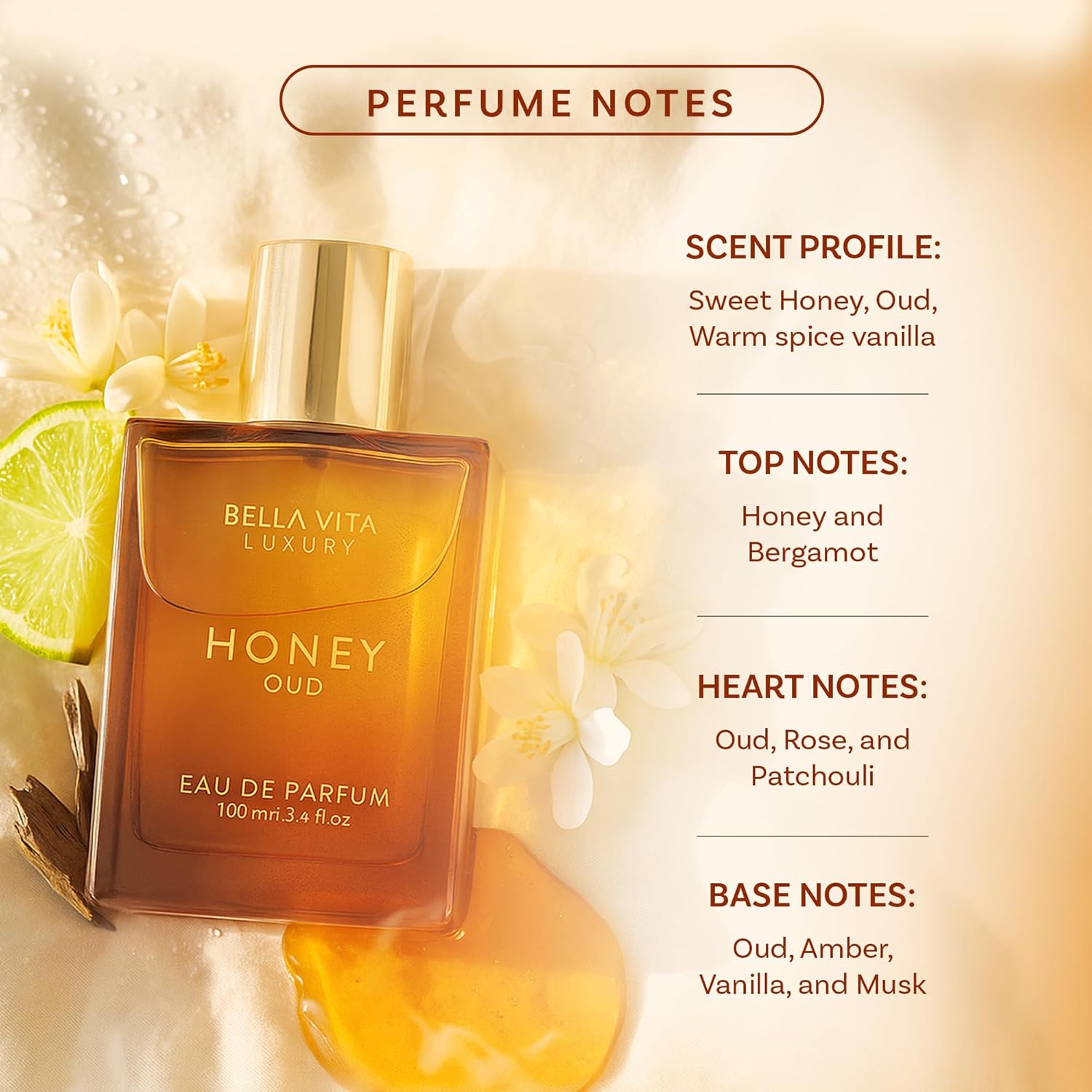 عطر BellaVita Luxury Honey Oud - مراجعة Perfume Fragrance Families وسعره