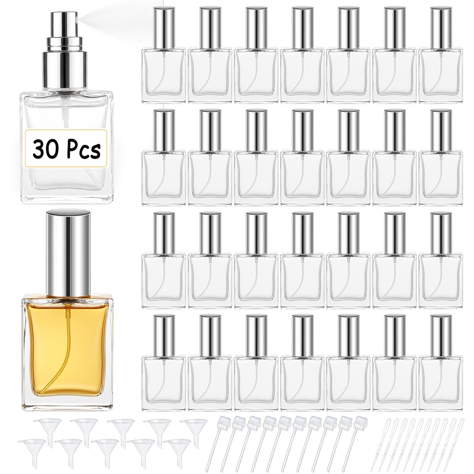 زجاجات عطر زجاجية شفافة عالية  - مراجعة Perfume Imperium Fragrance World وسعره