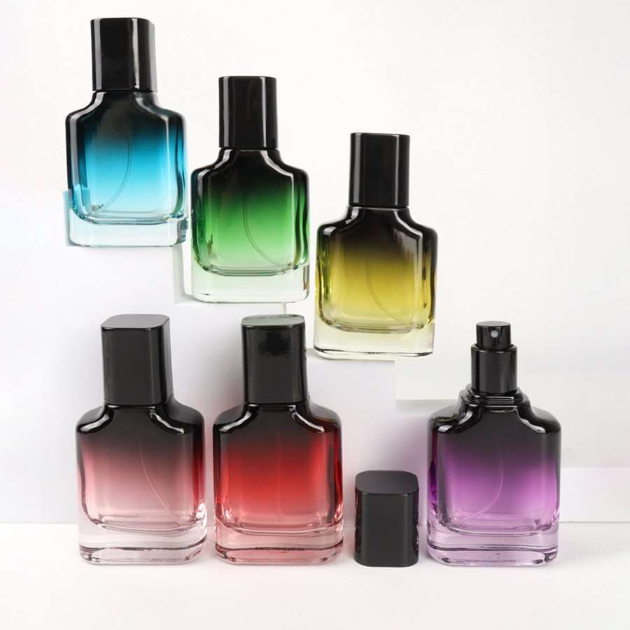 زجاجة بخاخ زجاجية بألوان متدرج - مراجعة Perfume Imperium Fragrance World وسعره